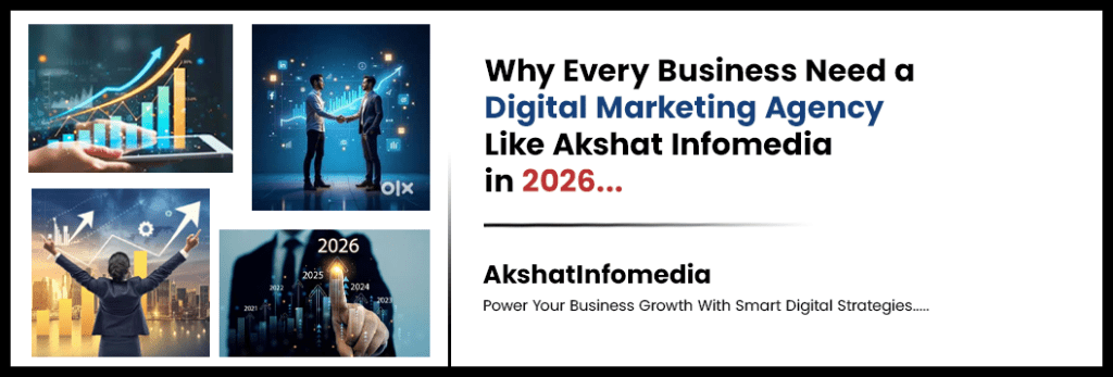 Why Every Business Needs a Digital Marketing Agency Like Akshat Infomedia in 2026